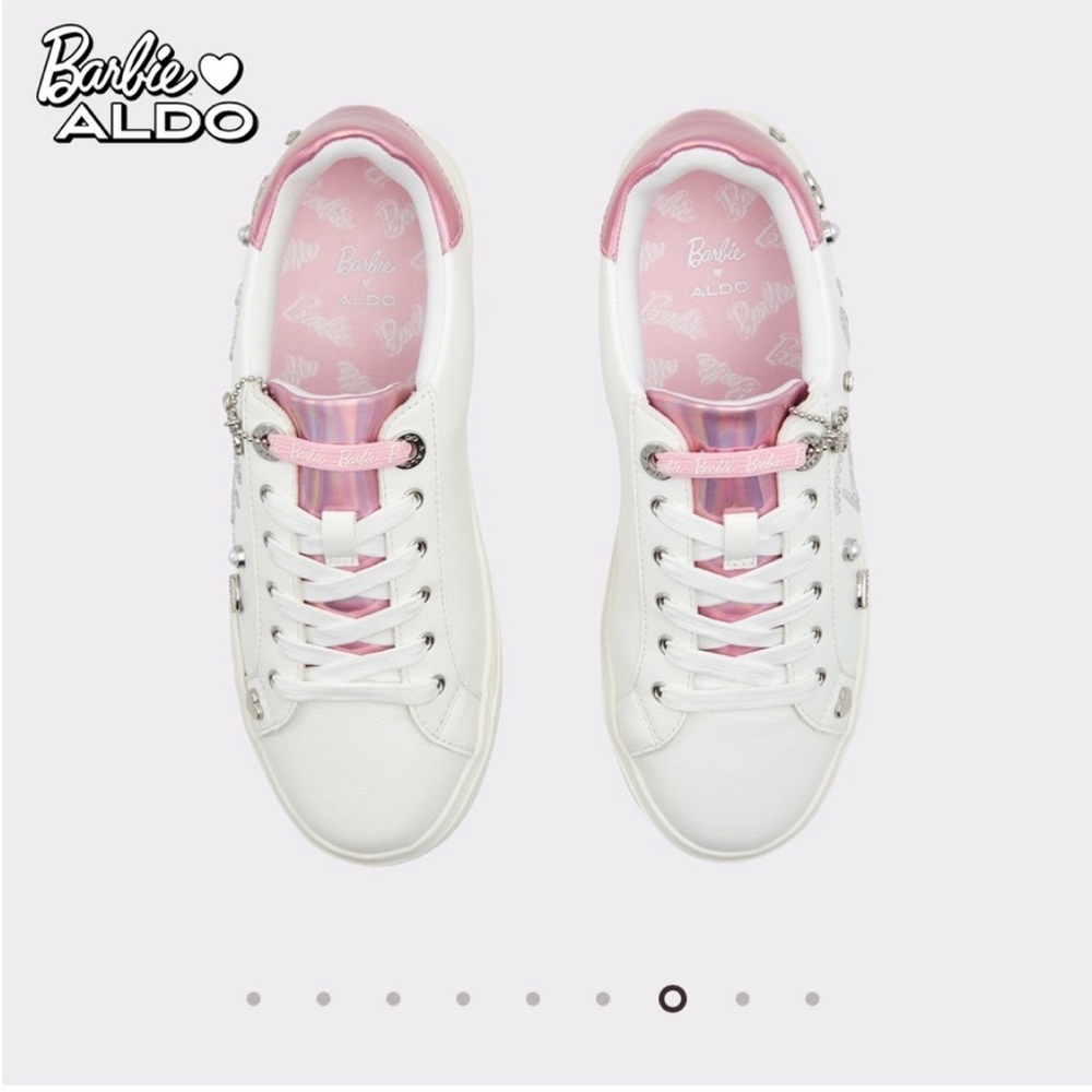 Barbie x Aldo embellished sneakers, Barbie Tennis Shoes, Barbie Sneakers - Picture 6 of 9